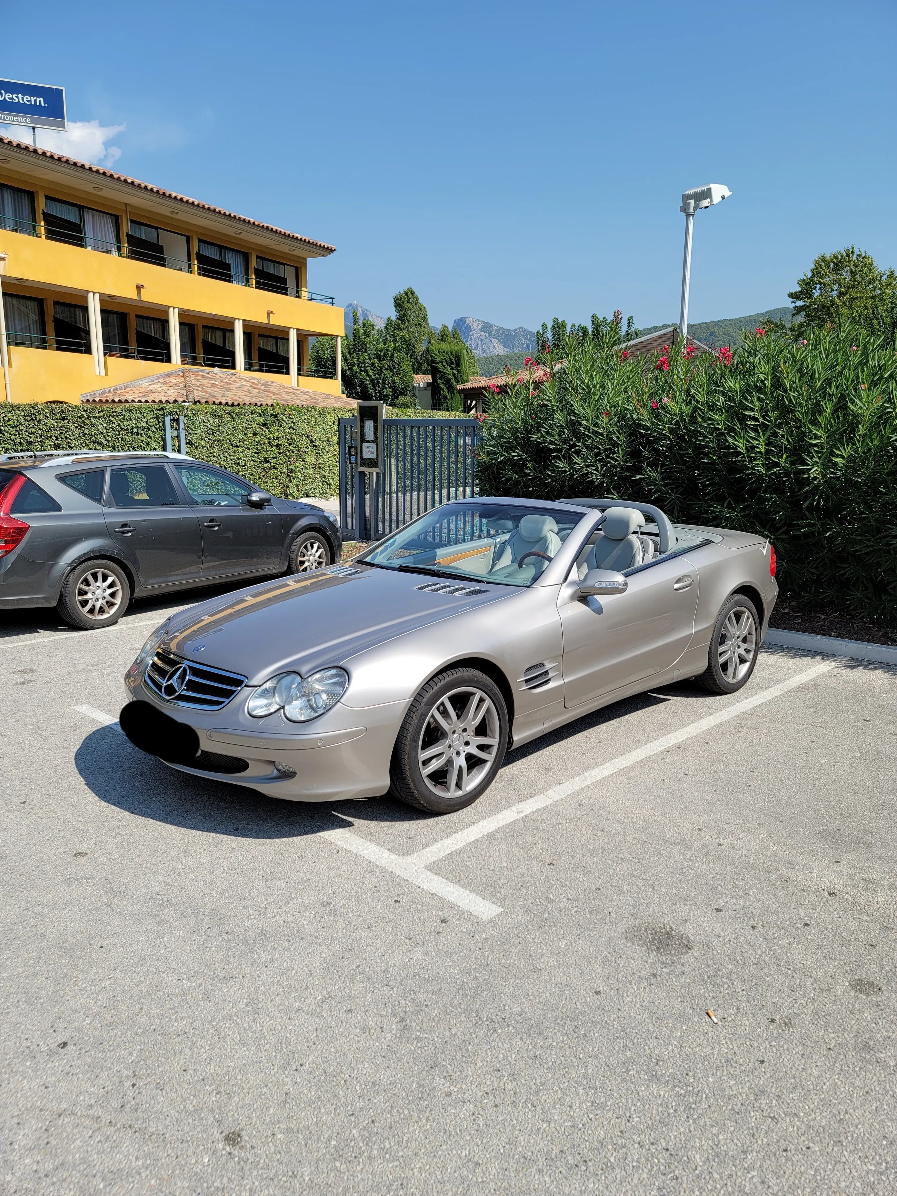 Restauration Mercedes SL 350 2003